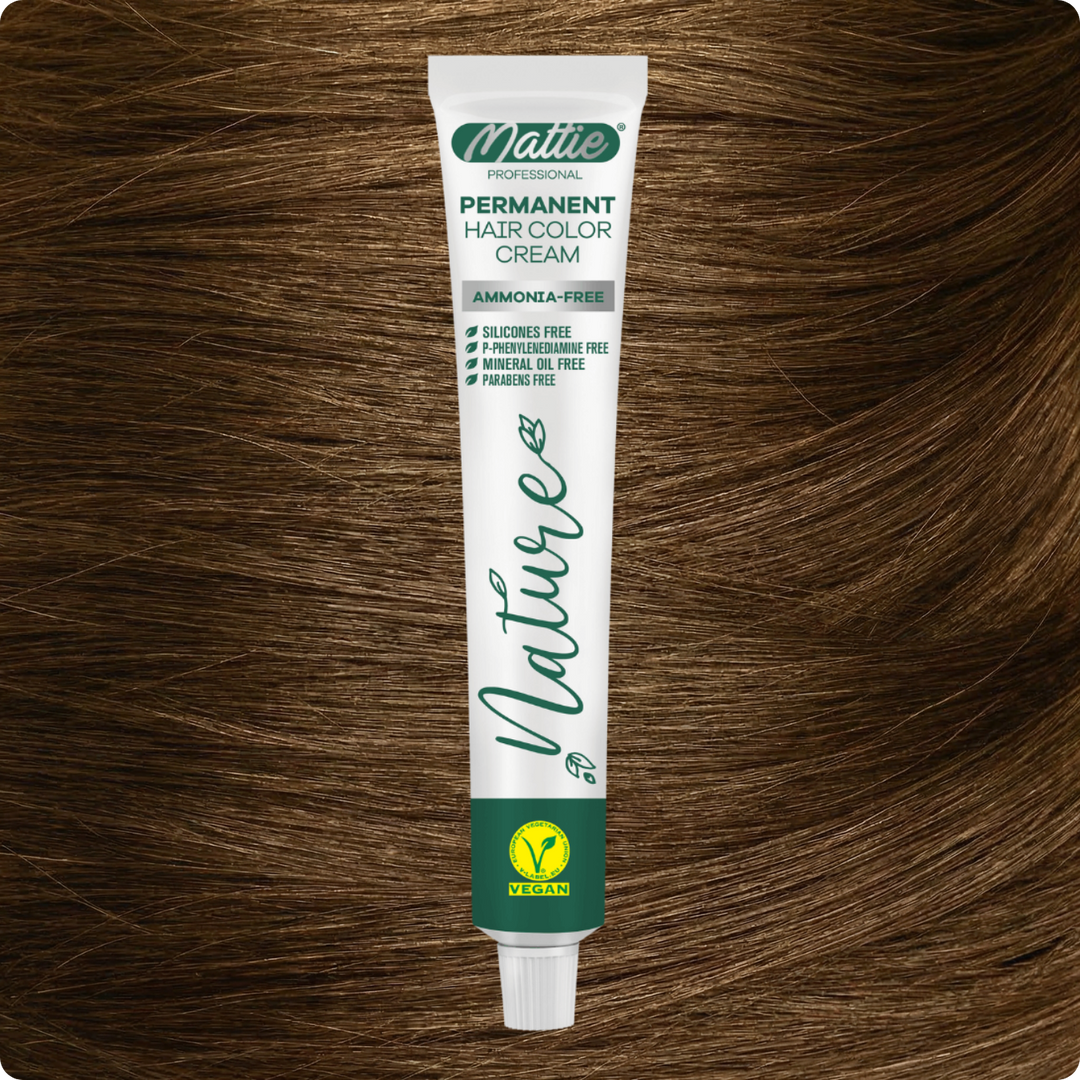 Mattie Professional Nature (7.0) Biondo Intenso - Vegana Crema Colorante Permanente 60ml