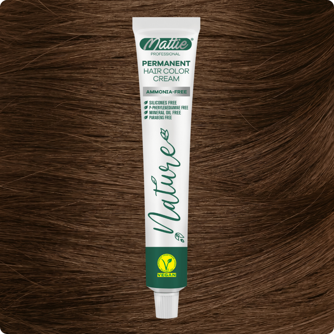 Mattie Professional Nature (8.73) Hellblond Goldbraun - Vegane Permanente Haarfarbencreme 60ml