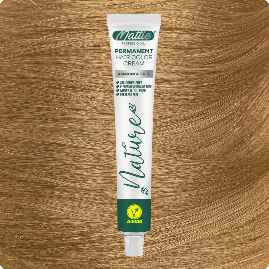 Mattie Professional Nature (9.3) Hell Goldblond - Vegan Permanente Haarfarbencreme 60ml