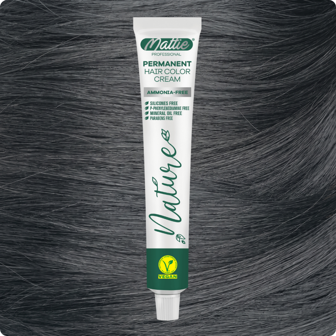 Mattie Professional Nature (Eisgrau) - Vegan Permanente Haarfarbencreme 60ml