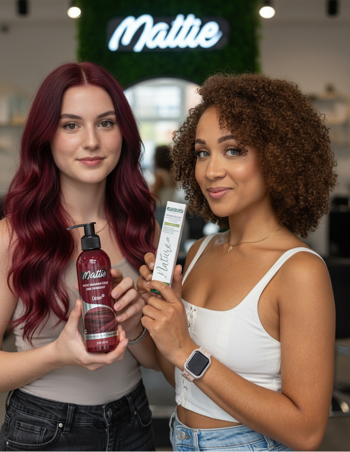 Mattie Turquoise - Vegana Colorazione Semipermanente Colorazione Diretta Crema Colorante 210 ml