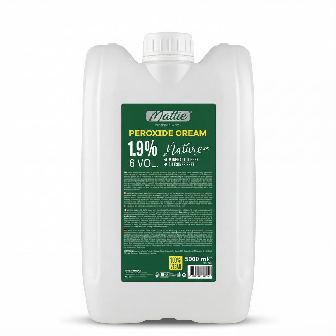 Mattie Professional Nature - 1.9% (6 VOL) Peroxidecrème Vegan 5000ml