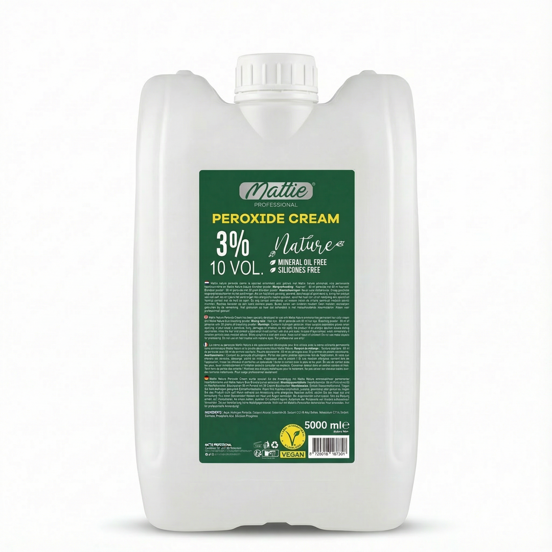 Mattie Professional Nature - 3% (10 VOL) Crema Ossidante Vegana 5000ml