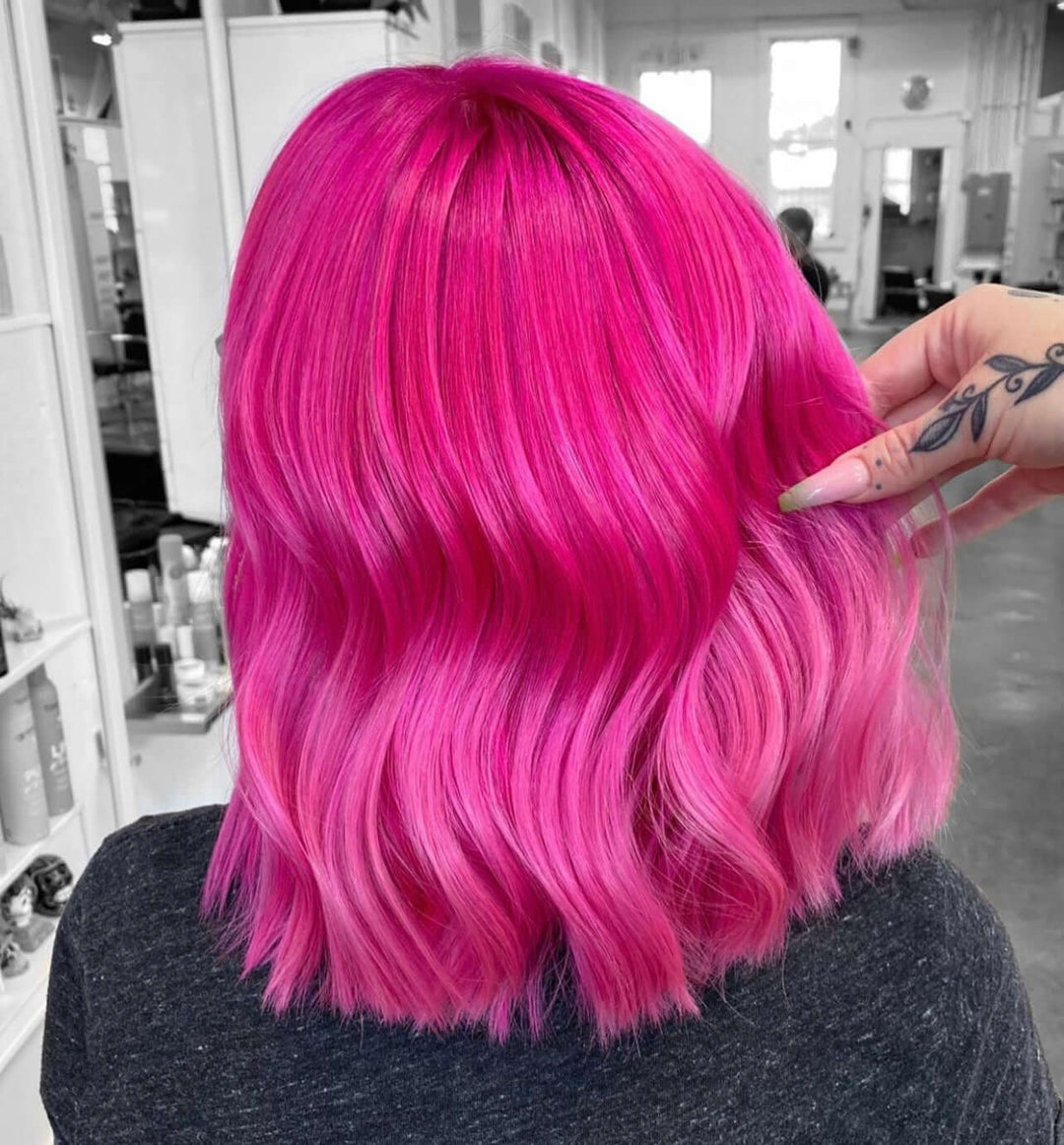 Mattie Bright Pink - Crème De Coloration Semi-Permanente Coloration Directe Végane 210 ml